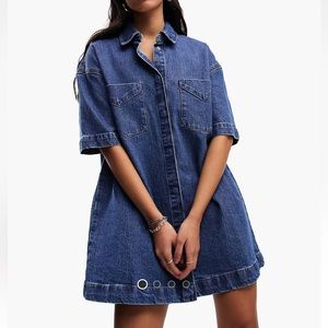 ASOS Denim shirt dress